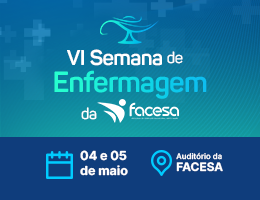 VI SEMANA DE ENFERMAGEM DA FACESA